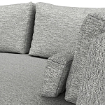 Мебельная ткань Шенилл серый цвет 138 см T4-34 варинант исполнения - 9 | Loft Concept в Краснодаре