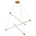 Светодиодная люстра Trumpet Tube Brass  варинант исполнения - 2 | Loft Concept в Краснодаре