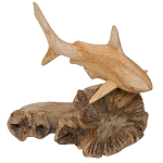 Статуэтка из дерева акула Animals of the World варинант исполнения - 4 | Loft Concept в Краснодаре