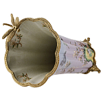 Декоративная ваза из фарфора с бронзовыми вставками Eden Garden варинант исполнения - 2 | Loft Concept в Краснодаре