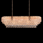 Люстра овальная с каскадом из прозрачного хрусталя Constant Sparks варинант исполнения - 1 | Loft Concept в Краснодаре