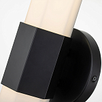 Бра для ванных комнат вертикальное с длинным белым матовым плафоном в форме шестиугольника на круглом основании Hinkley варинант исполнения - 2 | Loft Concept в Краснодаре