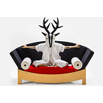 Дизайнерский диван с двумя подушками-валиками Poltronova Mitzi Sofa варинант исполнения - 9 | Loft Concept в Краснодаре