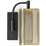 Бра с плафоном из перфорированного металла Elledge Wall Lamp варинант исполнения - 12 | Loft Concept в Краснодаре