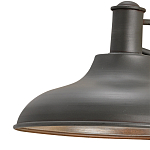 Бра настенное с куполообразным плафоном на регулируемом кронштейне Gray Horizon  варинант исполнения - 1 | Loft Concept в Краснодаре