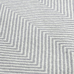 Плед из шерсти мериноса серого цвета 130×180 см Gray Waves варинант исполнения - 3 | Loft Concept в Краснодаре