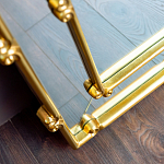 Зеркало прямоугольное Golden Classic Ornament Mirror варинант исполнения - 4 | Loft Concept в Краснодаре