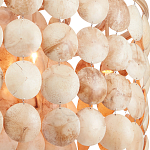 Люстра с каскадом из круглых декоративных элементов Texture Discs варинант исполнения - 1 | Loft Concept в Краснодаре