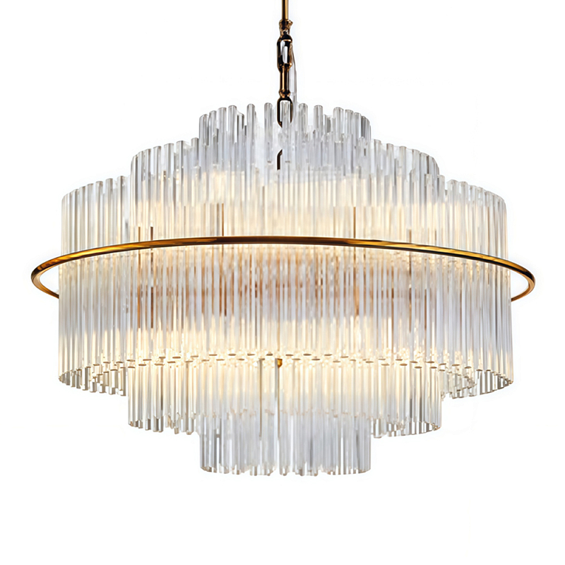 Люстра Nembus Латунь Прозрачный в Краснодаре | Loft Concept 