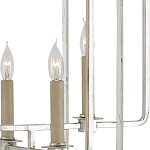 Люстра серебряная из пересекающихся прямоугольных элементов Intersecting Rectangles  варинант исполнения - 1 | Loft Concept в Краснодаре