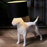 Лампа COLLECTION OF DOGS с абажуром Бультерьер варинант исполнения - 12 | Loft Concept в Краснодаре