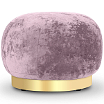 Круглый мягкий пуф Ambrose Soft Velour Pouf варинант исполнения - 2 | Loft Concept в Краснодаре