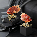 Статуэтка декоративная Рыбка-попугай Inhabitants of the Seas варинант исполнения - 2 | Loft Concept в Краснодаре