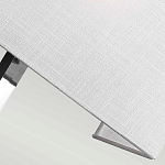 Бра с прямоугольным тканевым абажуром белого цвета Feiss варинант исполнения - 4 | Loft Concept в Краснодаре