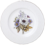 Обеденный сервиз из фарфора с рисунком цветов на 6 персон 23 предмета Garden Whisper Porcelain Set  варинант исполнения - 1 | Loft Concept в Краснодаре