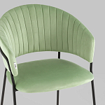 Стул в велюре фисташкового цвета Horizon варинант исполнения - 6 | Loft Concept в Краснодаре
