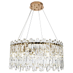 Круглая люстра с хрустальными подвесками Roul Crystal Round Chandelier варинант исполнения - 4 | Loft Concept в Краснодаре