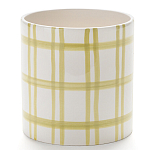 Кашпо из керамики с графическими принтами Brighter варинант исполнения - 2 | Loft Concept в Краснодаре