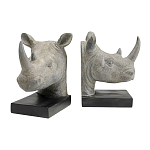 Держатель для книг Носороги варинант исполнения - 2 | Loft Concept в Краснодаре