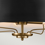 Подвесной светильник с конусовидным металлическим абажуром черного цвета Kichler варинант исполнения - 15 | Loft Concept в Краснодаре