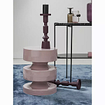 Подсвечник фигурный сливовый Bright Accent 35 см варинант исполнения - 3 | Loft Concept в Краснодаре