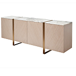 Комод с мраморной столешницей Uniqueness Marble варинант исполнения - 1 | Loft Concept в Краснодаре