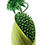 Дизайнерская статуэтка для интерьера Tropical Fruit Pandora 15 варинант исполнения - 2 | Loft Concept в Краснодаре