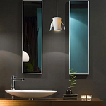 Подвесные светильники в виде белой посуды Flower Reversal варинант исполнения - 3 | Loft Concept в Краснодаре