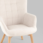 Белое кресло на ножках из массива CORDELIA варинант исполнения - 7 | Loft Concept в Краснодаре