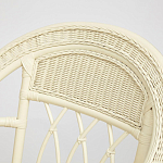 Комплект уличной мебели из ротанга Clara белый варинант исполнения - 4 | Loft Concept в Краснодаре