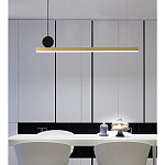 Люстра линейная светодиодная в минималистичном стиле New Age of Light варинант исполнения - 3 | Loft Concept в Краснодаре