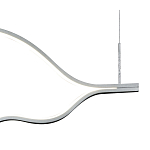 Подвесной светильник волнообразный изогнутый на двух тросах 123 см Spiral Lighting варинант исполнения - 3 | Loft Concept в Краснодаре