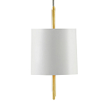 Люстра прямоугольная с белыми цилиндрическими абажурами White Ribbon варинант исполнения - 2 | Loft Concept в Краснодаре