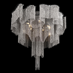 Люстра потолочная с металлическими цепочками Диаметр 99 см Atlantis Chain варинант исполнения - 3 | Loft Concept в Краснодаре