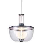 Подвесной светильник с плафоном из акрила и металлическим основанием Blanton 23 варинант исполнения - 1 | Loft Concept в Краснодаре