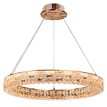 Люстра кольцевая с текстурной огранкой Reflection of Reality варинант исполнения - 1 | Loft Concept в Краснодаре