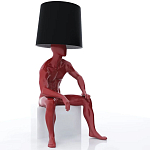 Лампа MALE MANNEQUIN LAMP с абажуром варинант исполнения - 1 | Loft Concept в Краснодаре