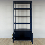 Стеллаж со стеклянными полками Elsa Dreams Blue варинант исполнения - 4 | Loft Concept в Краснодаре