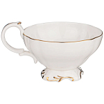 Чайный набор  белого цвета из фарфора на 6 персон 12 предметов Shine Porcelain варинант исполнения - 2 | Loft Concept в Краснодаре