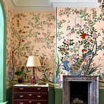 Обои ручная роспись Houghton Edo Blush варинант исполнения - 4 | Loft Concept в Краснодаре