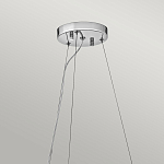 Люстра подвесная круглая с множеством вертикальных прямоугольных кристаллов Kichler варинант исполнения - 3 | Loft Concept в Краснодаре