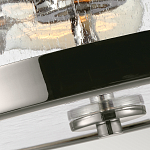 Потолочный светильник с цилиндрическим плафоном из прозрачного пузырькового стекла Feiss варинант исполнения - 2 | Loft Concept в Краснодаре