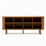 Буфет с 2-мя раздвижными дверцами из ясеневого шпона Toinette варинант исполнения - 2 | Loft Concept в Краснодаре