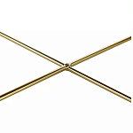 Кофейный столик овальный золотой Modern Mirror Gold Table варинант исполнения - 4 | Loft Concept в Краснодаре