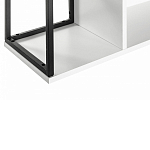 Полка навесная белая открытая Strict Lines  варинант исполнения - 5 | Loft Concept в Краснодаре