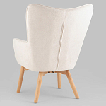 Белое кресло на ножках из массива CORDELIA варинант исполнения - 5 | Loft Concept в Краснодаре