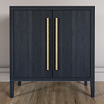 Современный Буфет Primo с 2 дверцами Черный дуб варинант исполнения - 1 | Loft Concept в Краснодаре