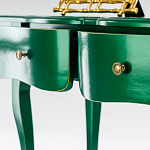 Консоль с выдвижными ящиками Colorfy Green варинант исполнения - 4 | Loft Concept в Краснодаре