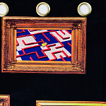 Штора Seletti Frames Left варинант исполнения - 1 | Loft Concept в Краснодаре