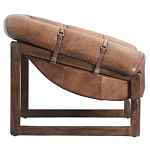 Двухместный диван Duncan винтажная коричневая кожа варинант исполнения - 2 | Loft Concept в Краснодаре